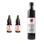 paket vitalnost: 2x cbd kapljice + 1x konopljino olje