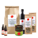 paket narava zdravi: 2x cbd kapljice, 1x konopljino olje, 1x canncha, 1x moka, 1x proteini, 2x Čaj